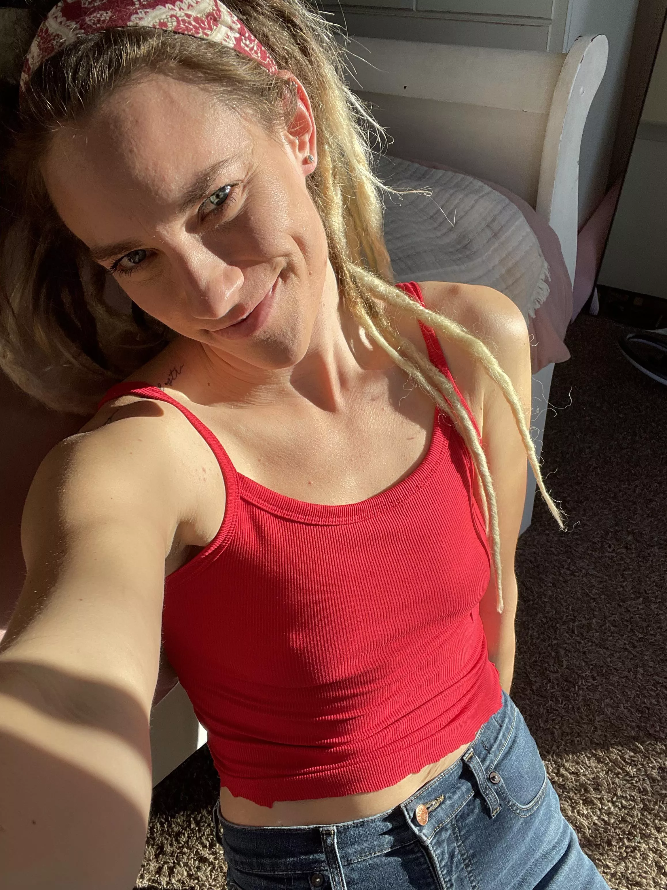 I think red is my color