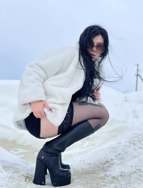 It would be very nice if you warm me up after such a walk