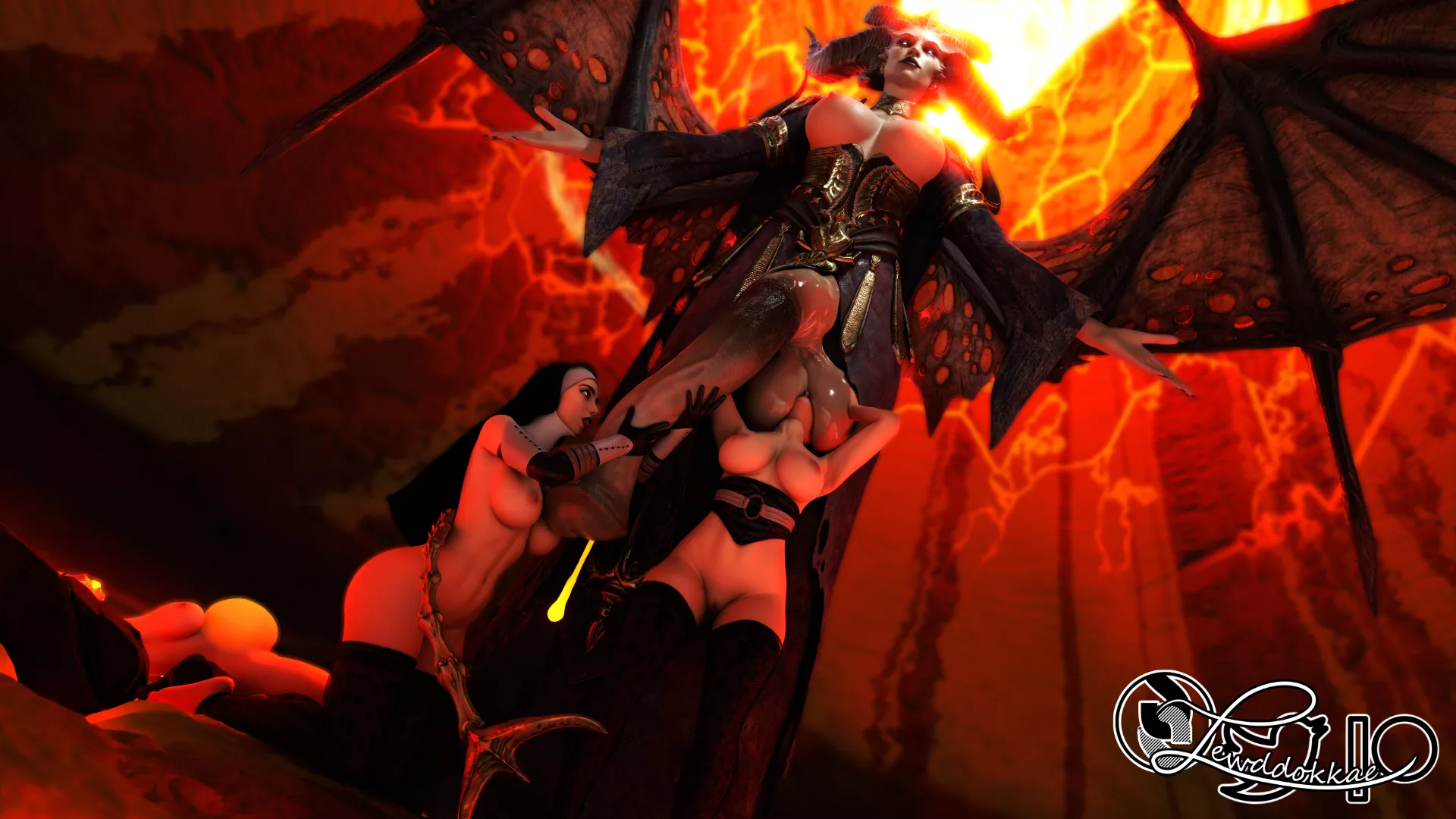 Lilith & Nuns (Lewddokkae) [Diablo IV]