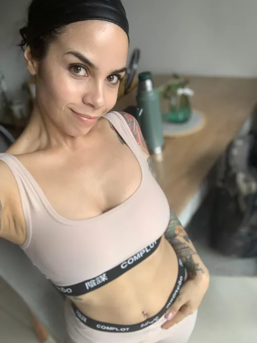 Mi outfit after yoga