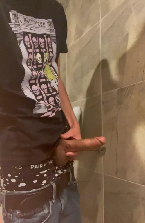 would you take a peek if we were in the bathroom together?