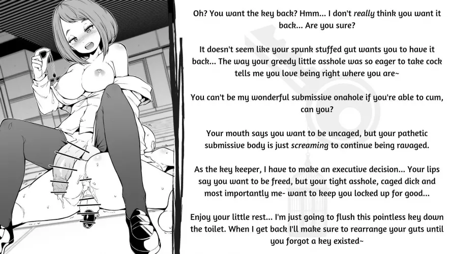 You might be locked away forever