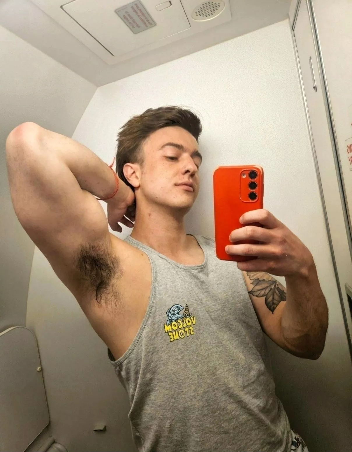 You’re sitting next to me on the flight — would you smell my armpits?