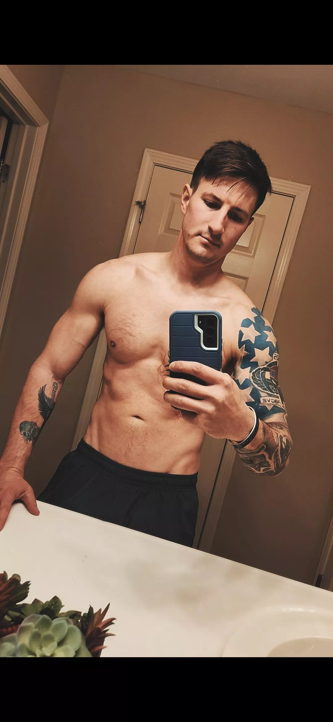 [32] before hitting the shower after my workout