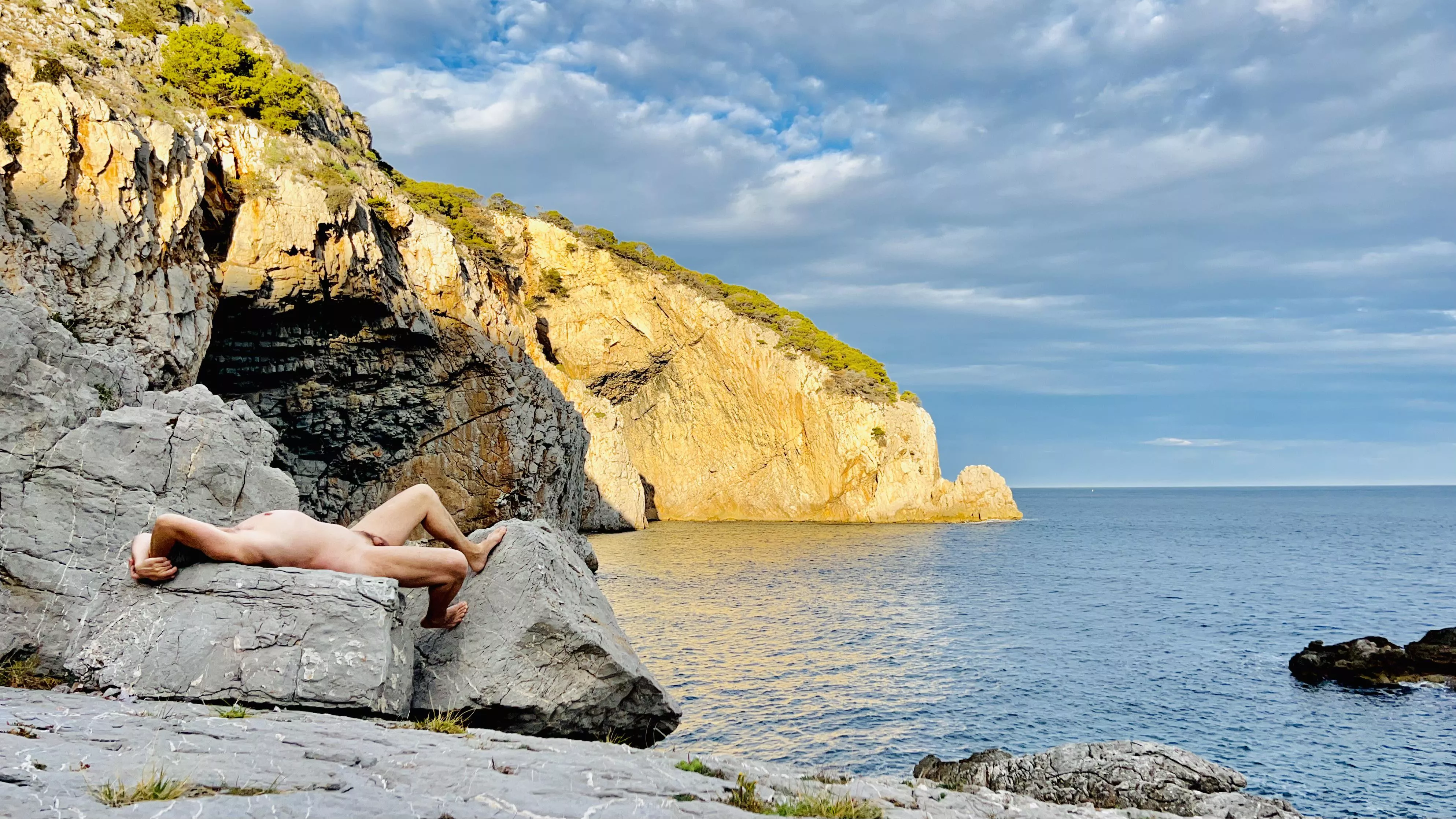 A winter day at the sea…