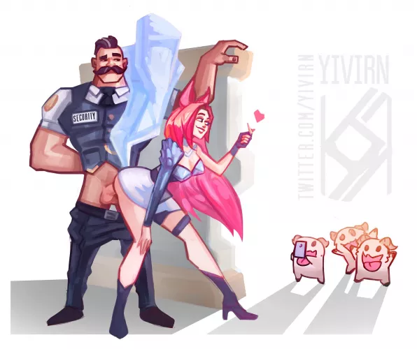 Braum and Ahri. (Yirvin)