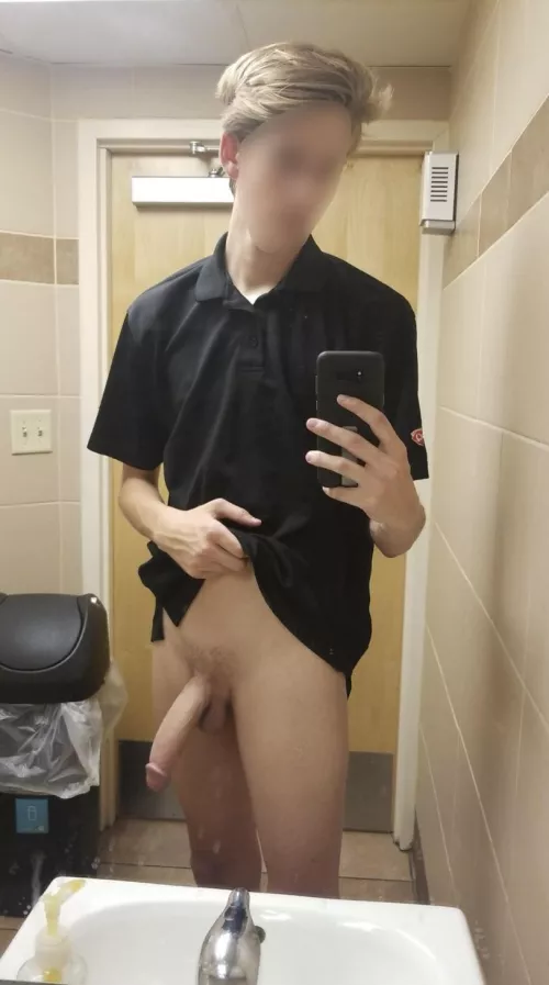 Do you ever think about what employees do in the bathroom?