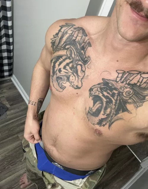 Feeling blue today 😏