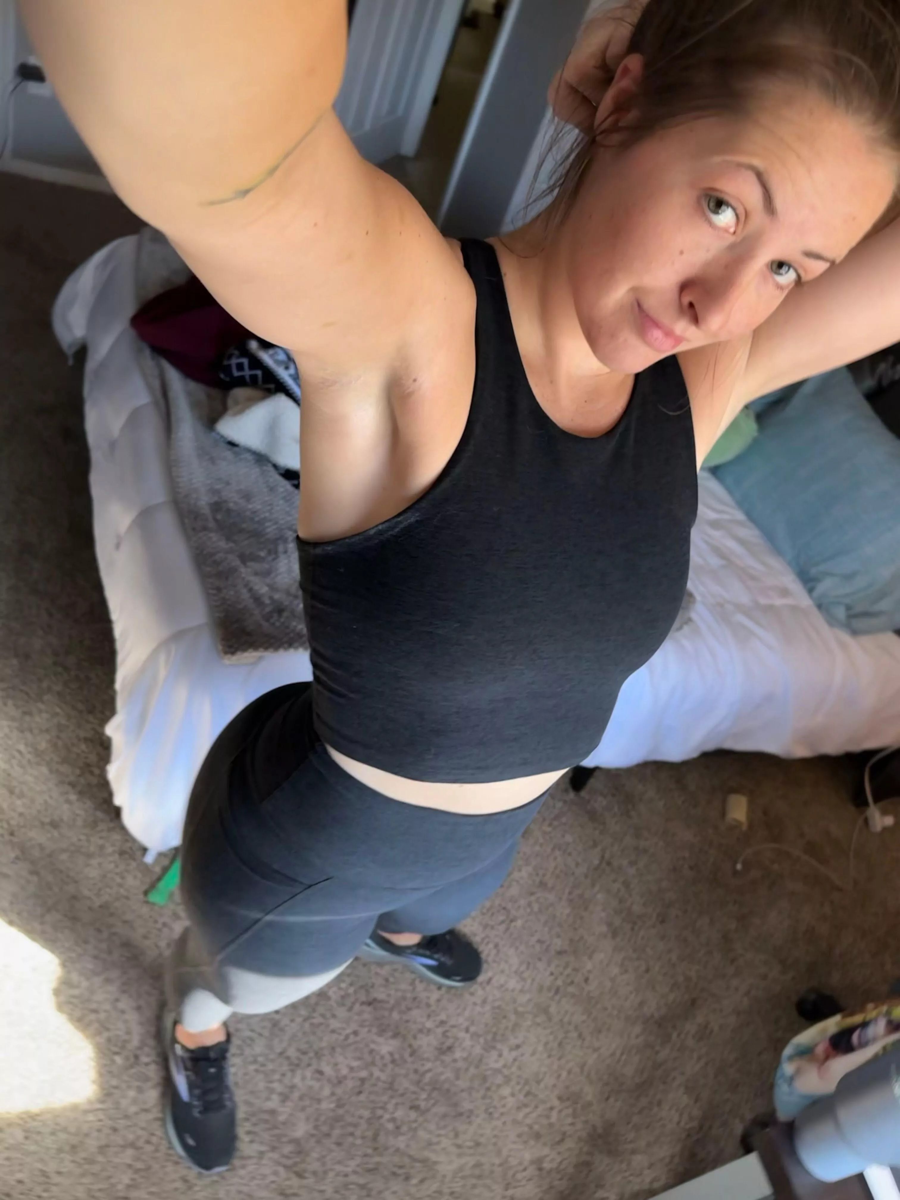 going for a run, are you going to reward me after