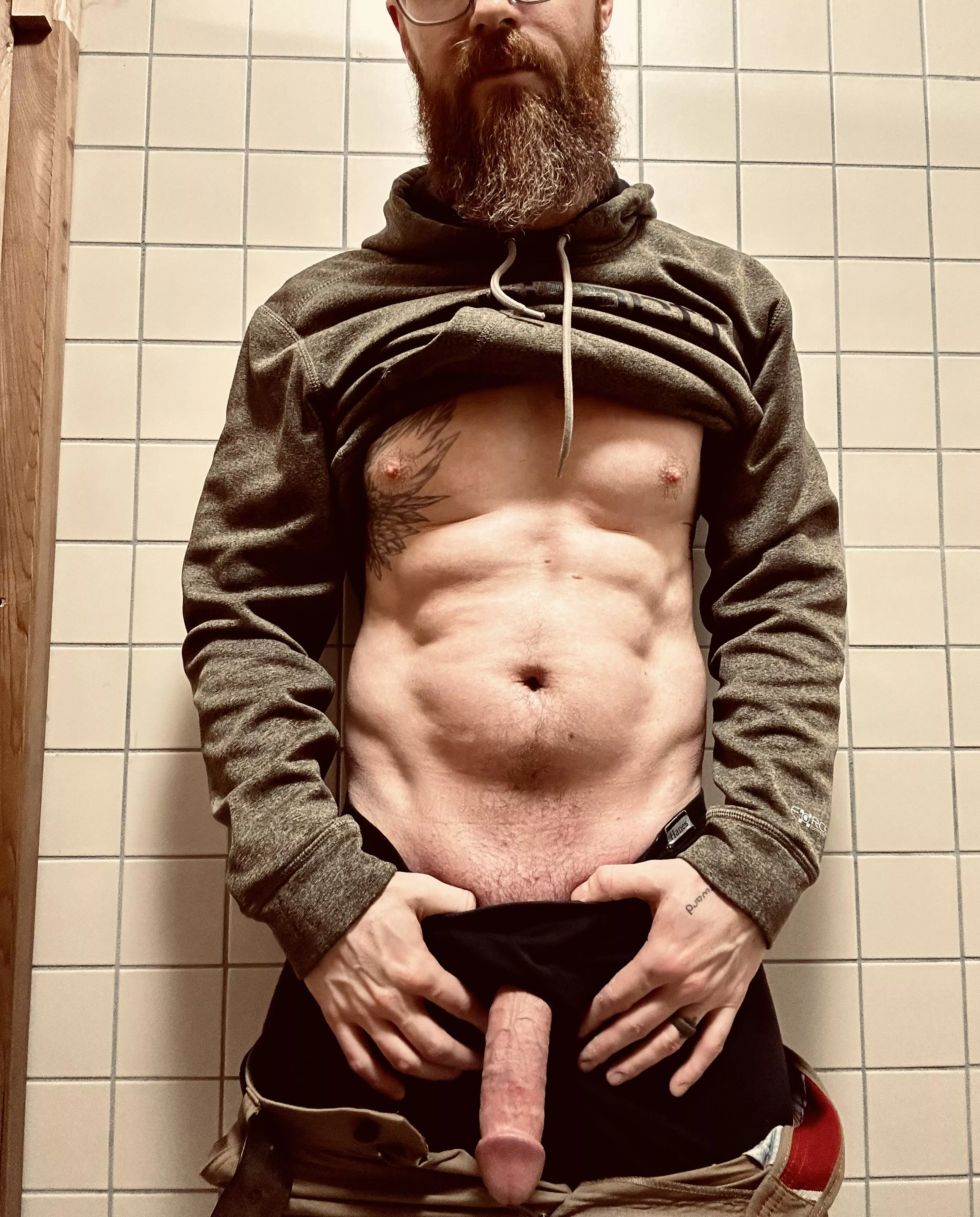 Little morning work selfie