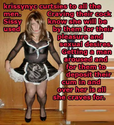 Obedient sissy
