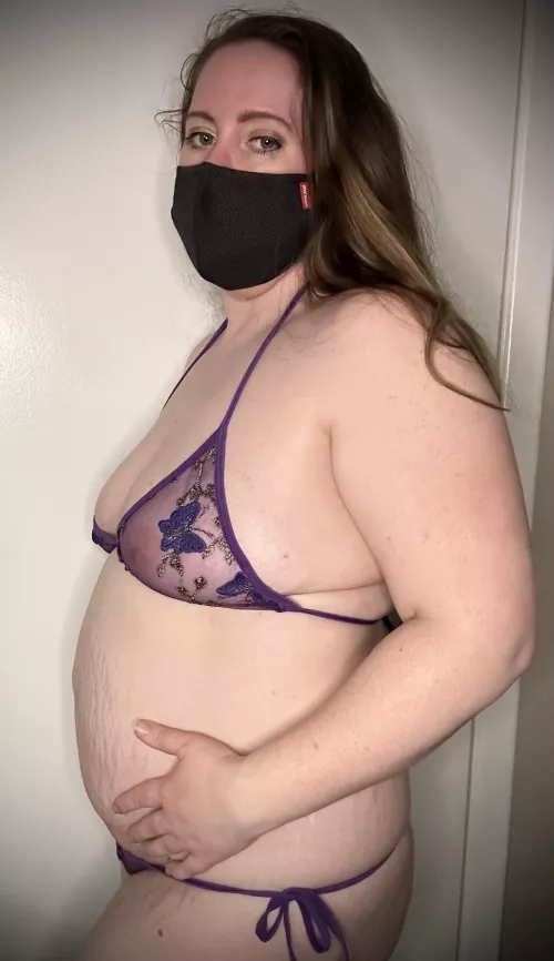 Sexy in purple right