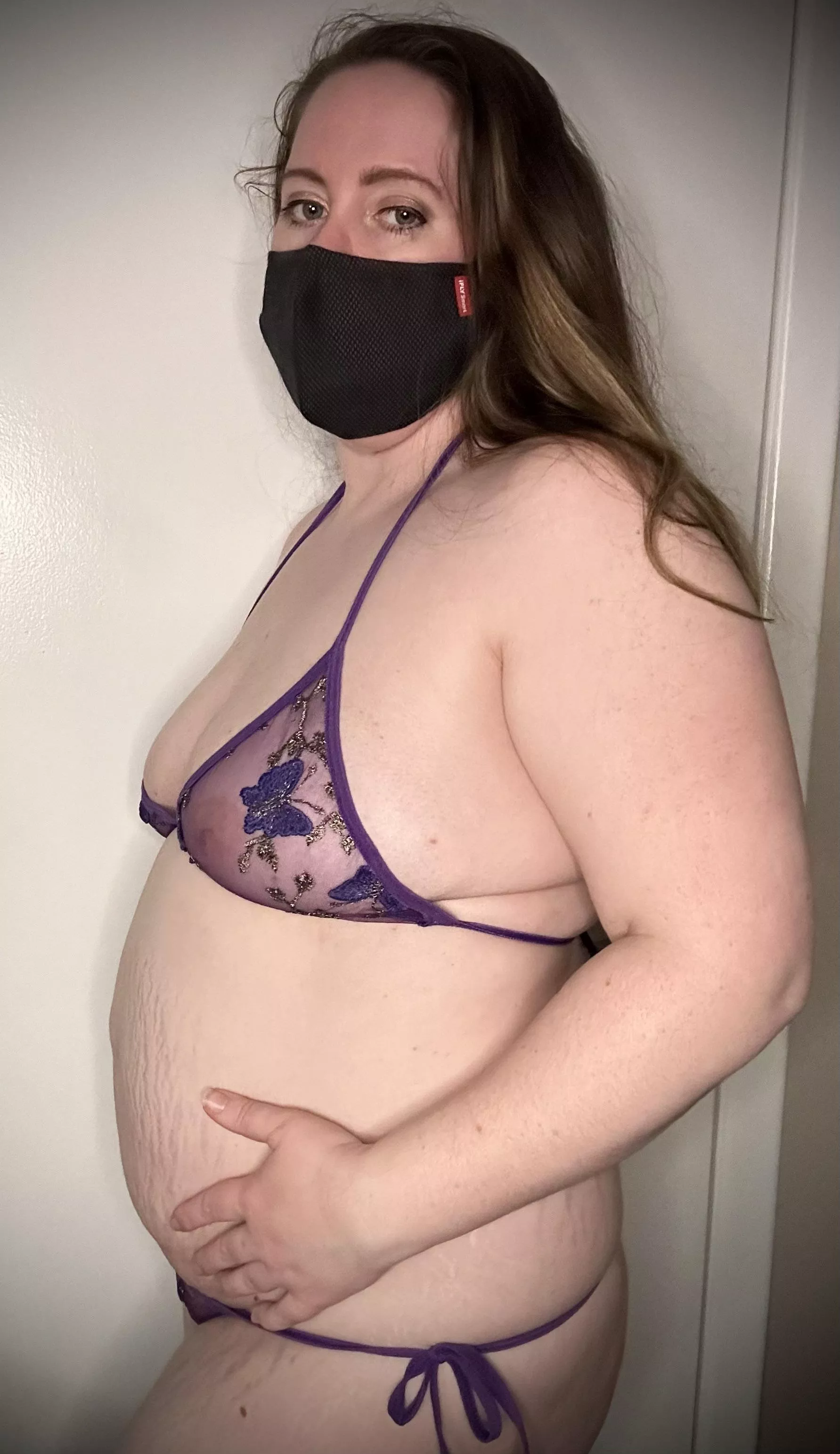 Sexy in purple right