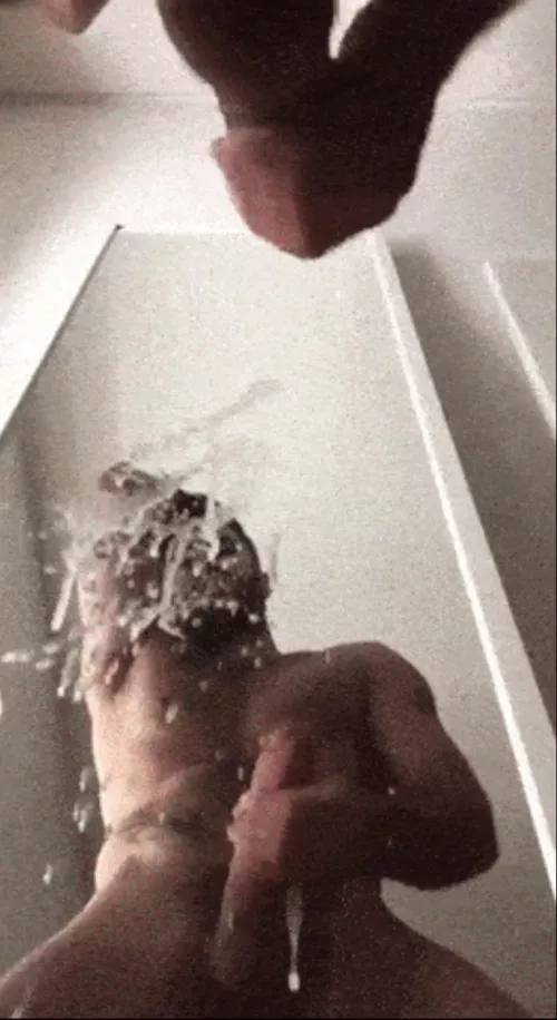 The Man Cum in the Mirror.