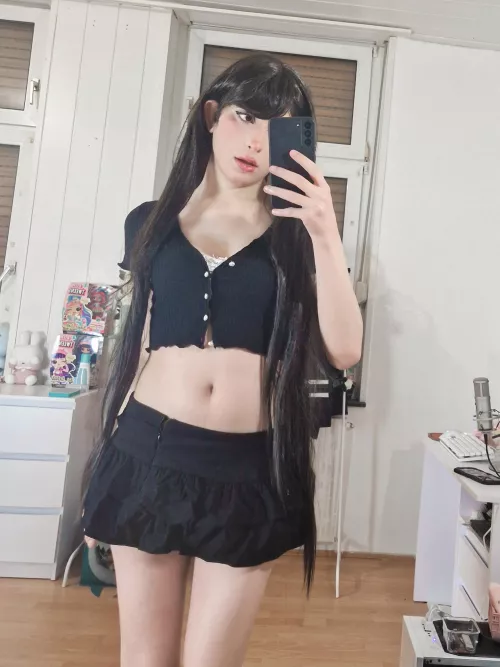 Thought i look good here (pretty shy about it🙈💗)