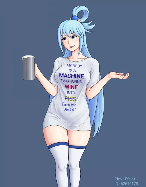 Useless goddess (By efairu)