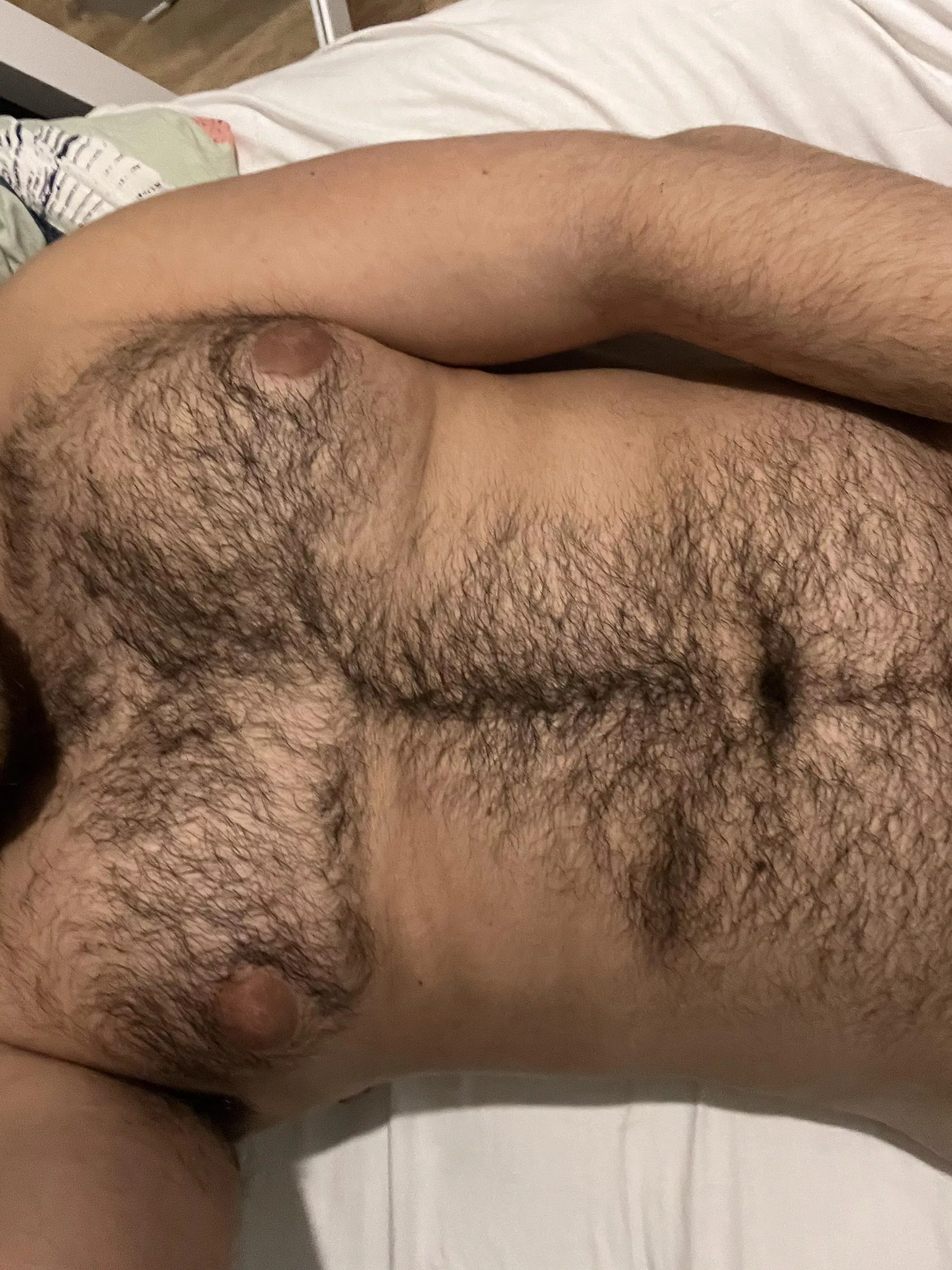 Very hairy arab guy