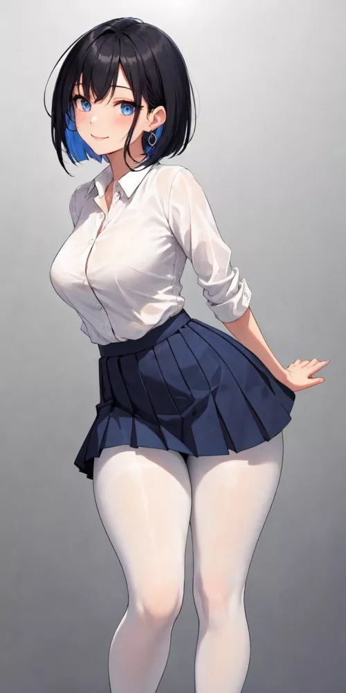 Wearing White Tights