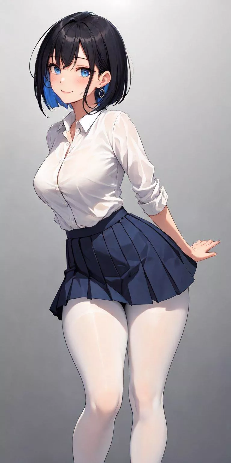 Wearing White Tights