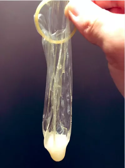 Which one of you Cum sluts want my Cum filled Condom ❓💦