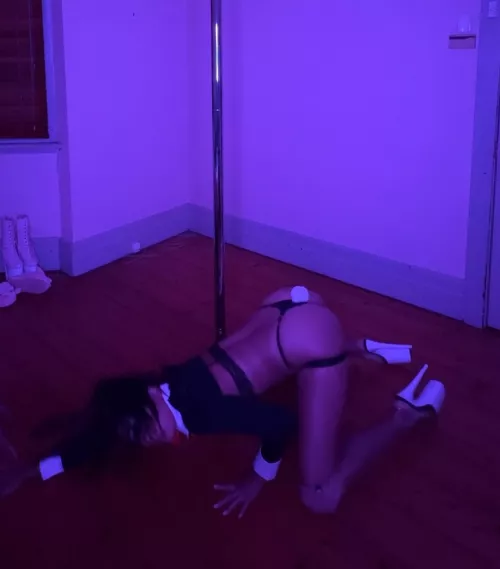 Bad bunny getting into position ☺️🙈