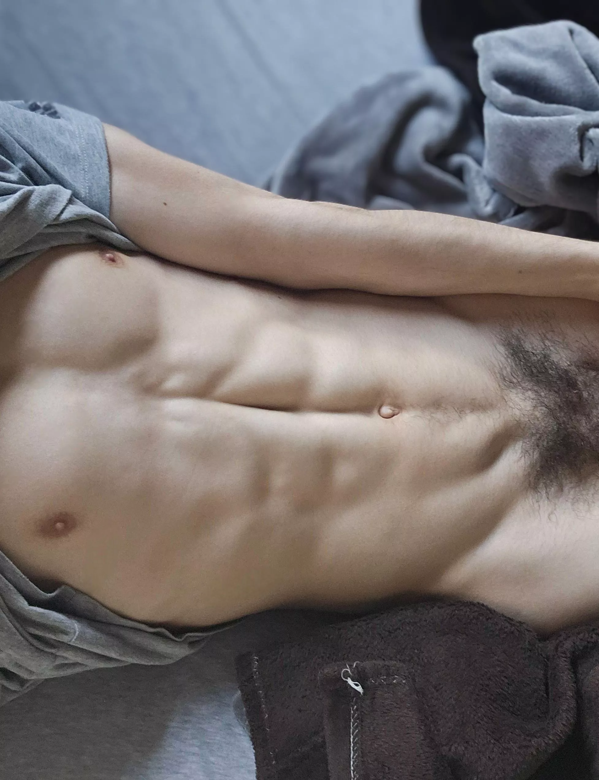 How about kissing my crotch?🙈