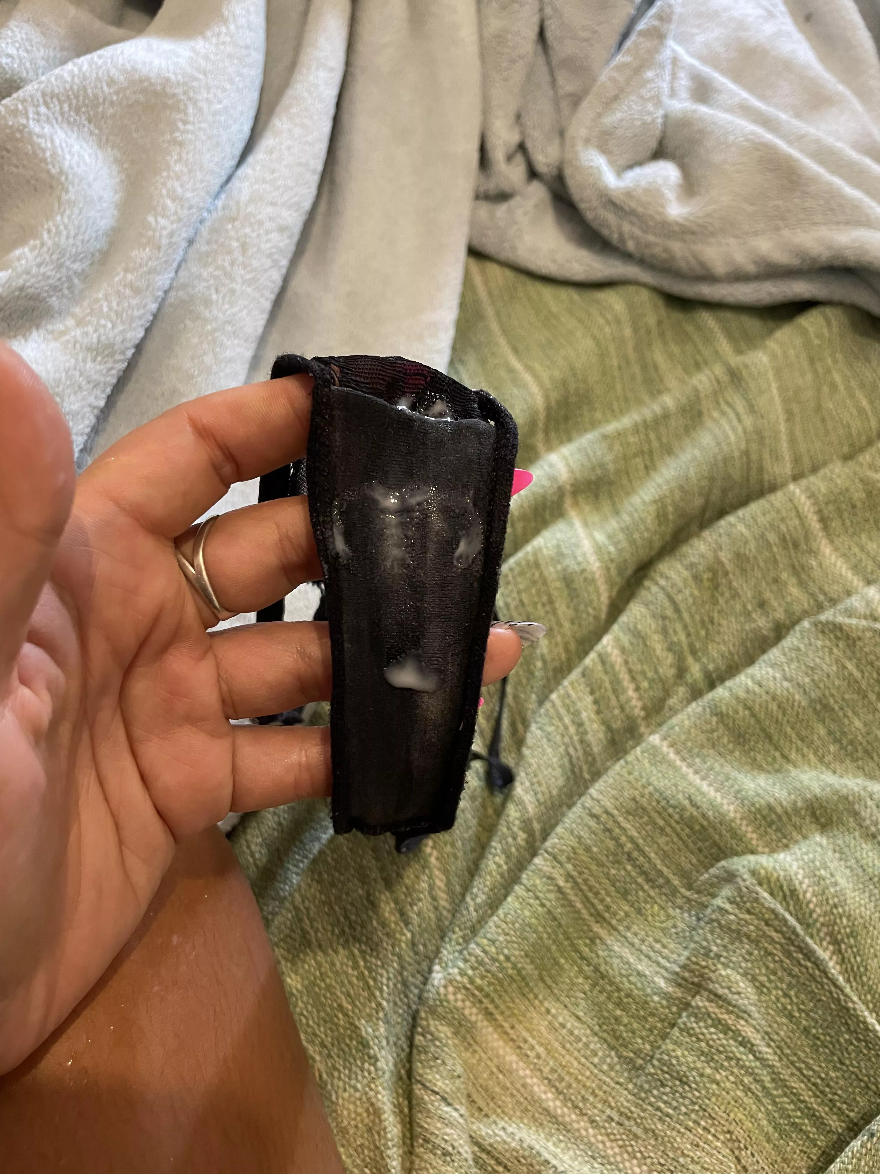 I have too much flow today, would you still put your penis in?