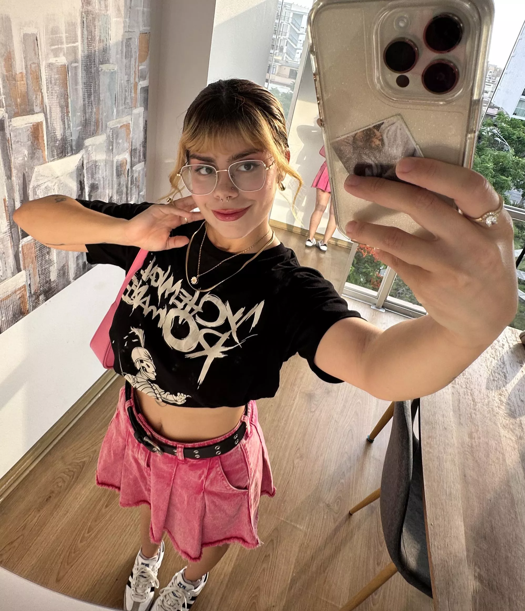 I love how bangs look on me, they are my fave