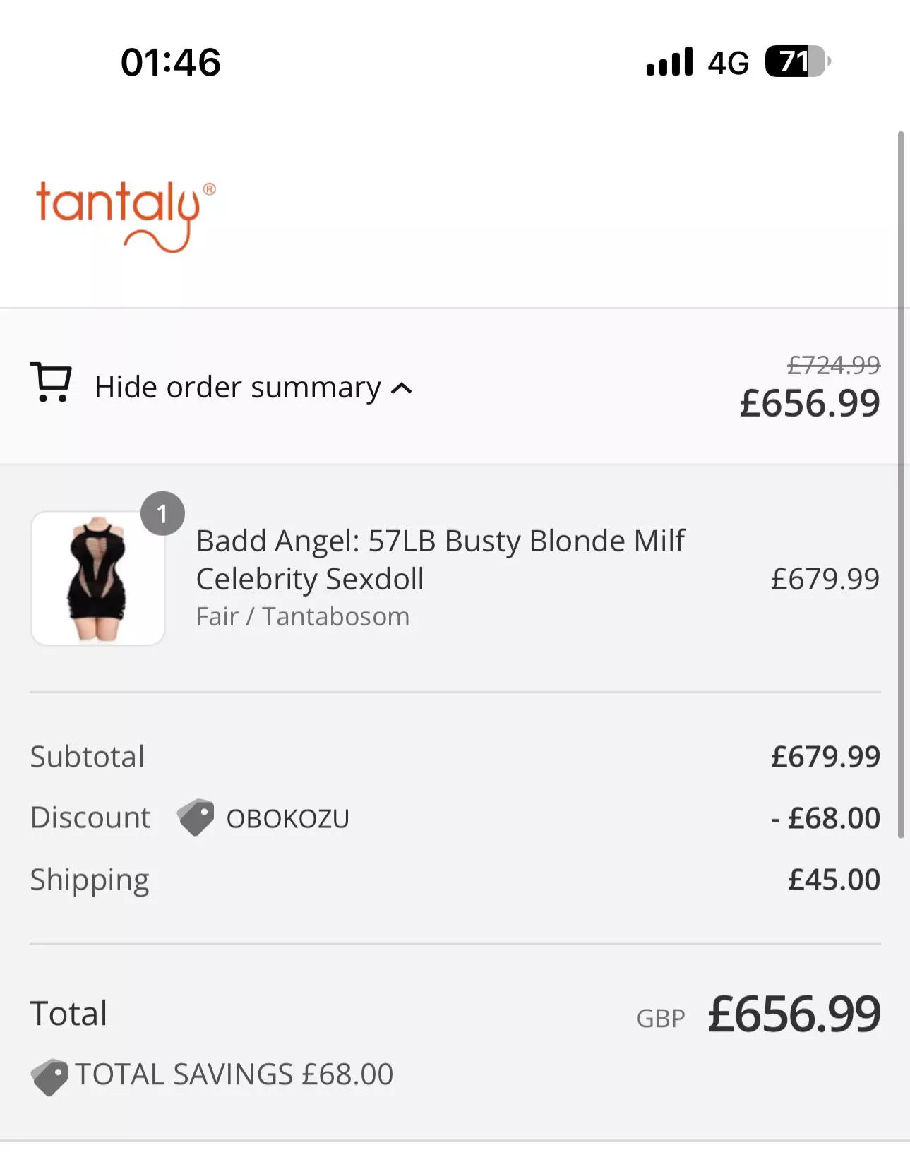 Just pulled the trigger on the Badd Angel tantalum torso I can’t waittt 😩