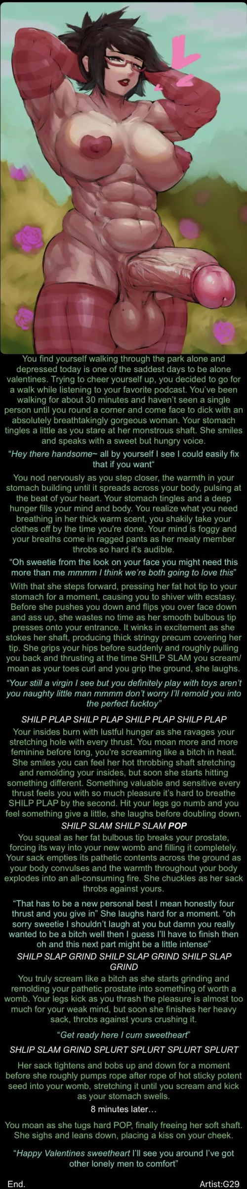 Valentine’s Breeding (Artist:G29) [rough] [dubcon] [impreg]