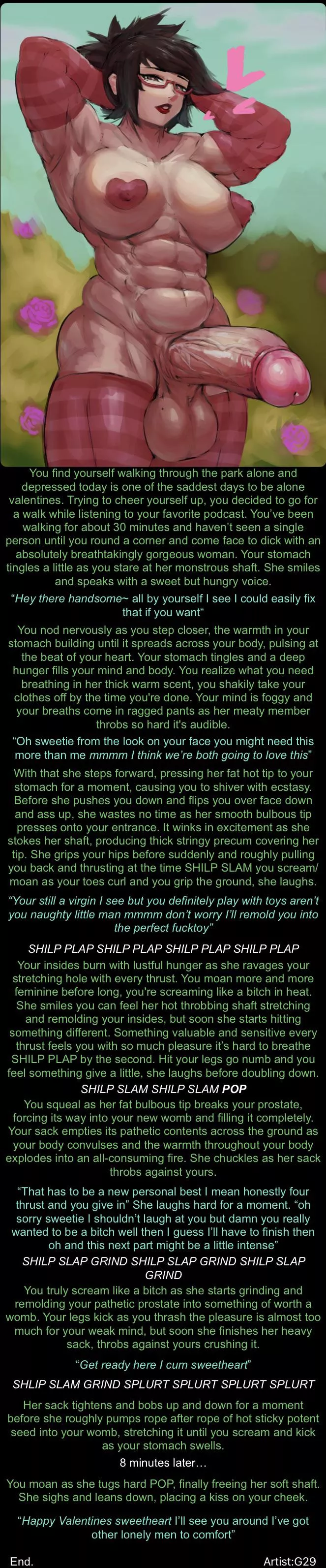 Valentine’s Breeding (Artist:G29) [rough] [dubcon] [impreg]