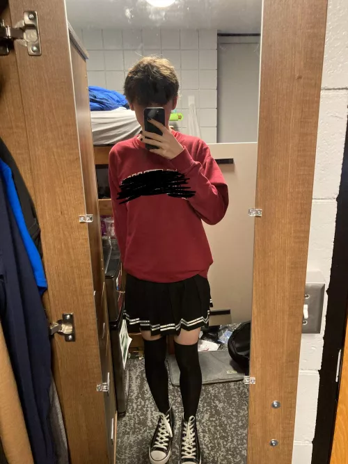 Wish i had the confidence to wear this outside 😔