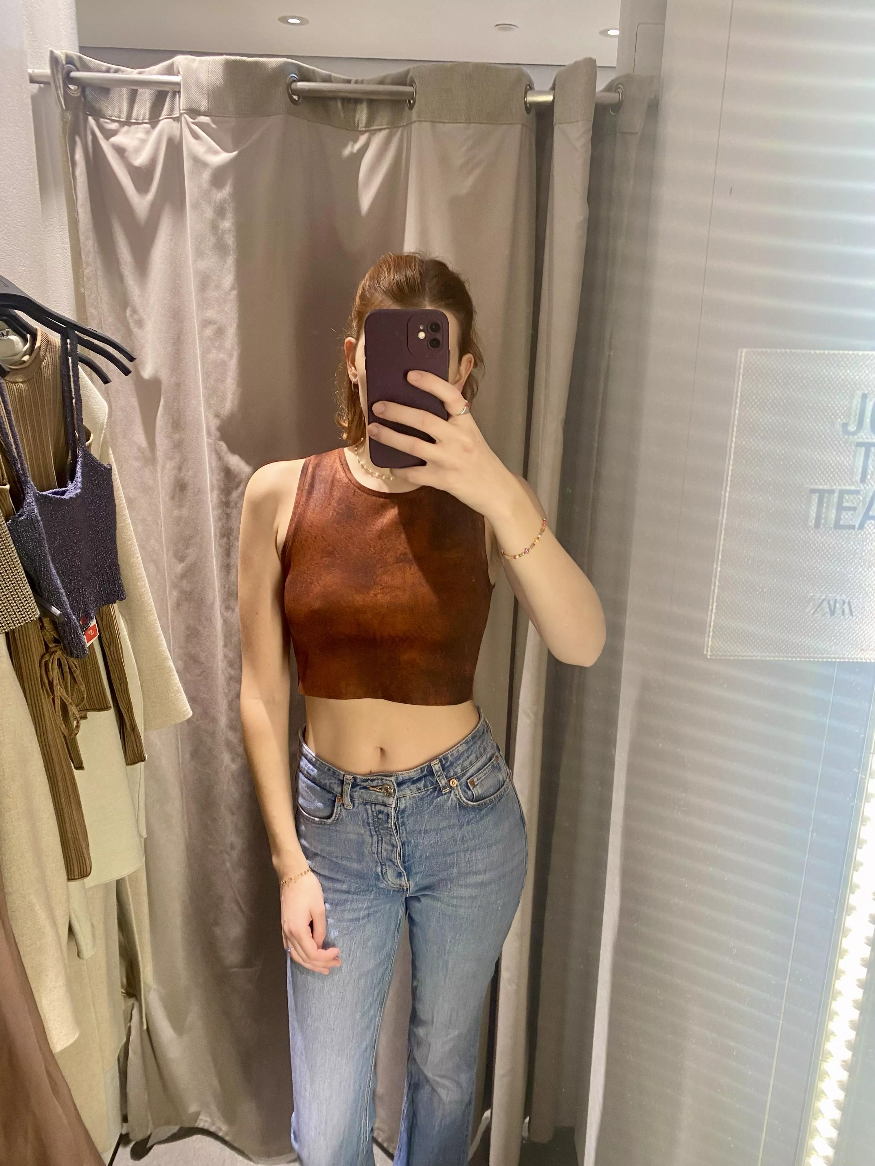 can we appreciate non sexy crop tops?