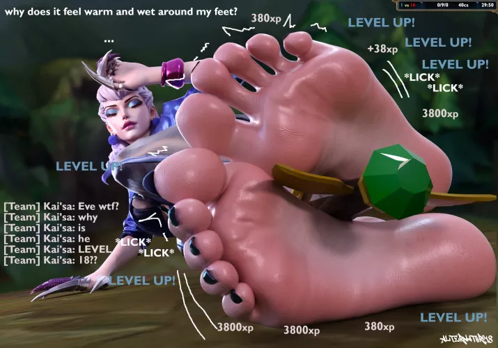 Evelynn (League of Legends) [Artist: Alternat0r218]