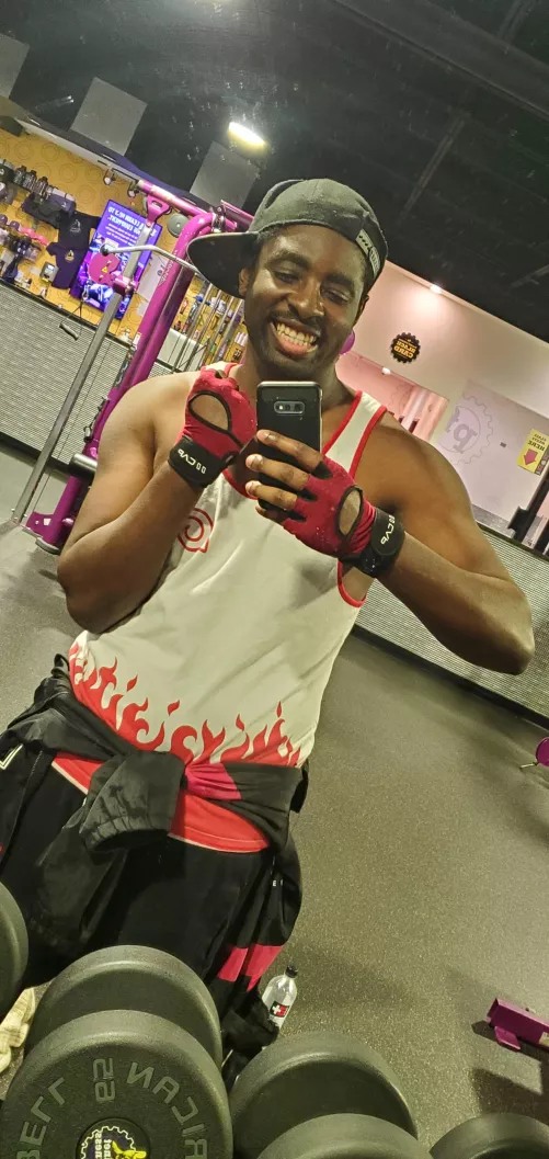 Gamer at the gym spotted :o