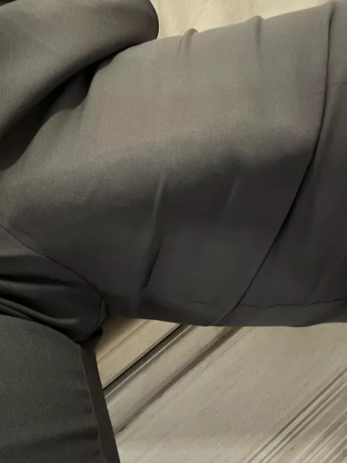 Hotel lobby man spreading