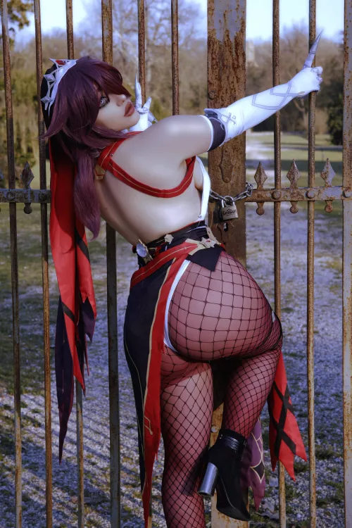 My Booty Rosaria cosplay from Genshin Impact (Hanacos)
