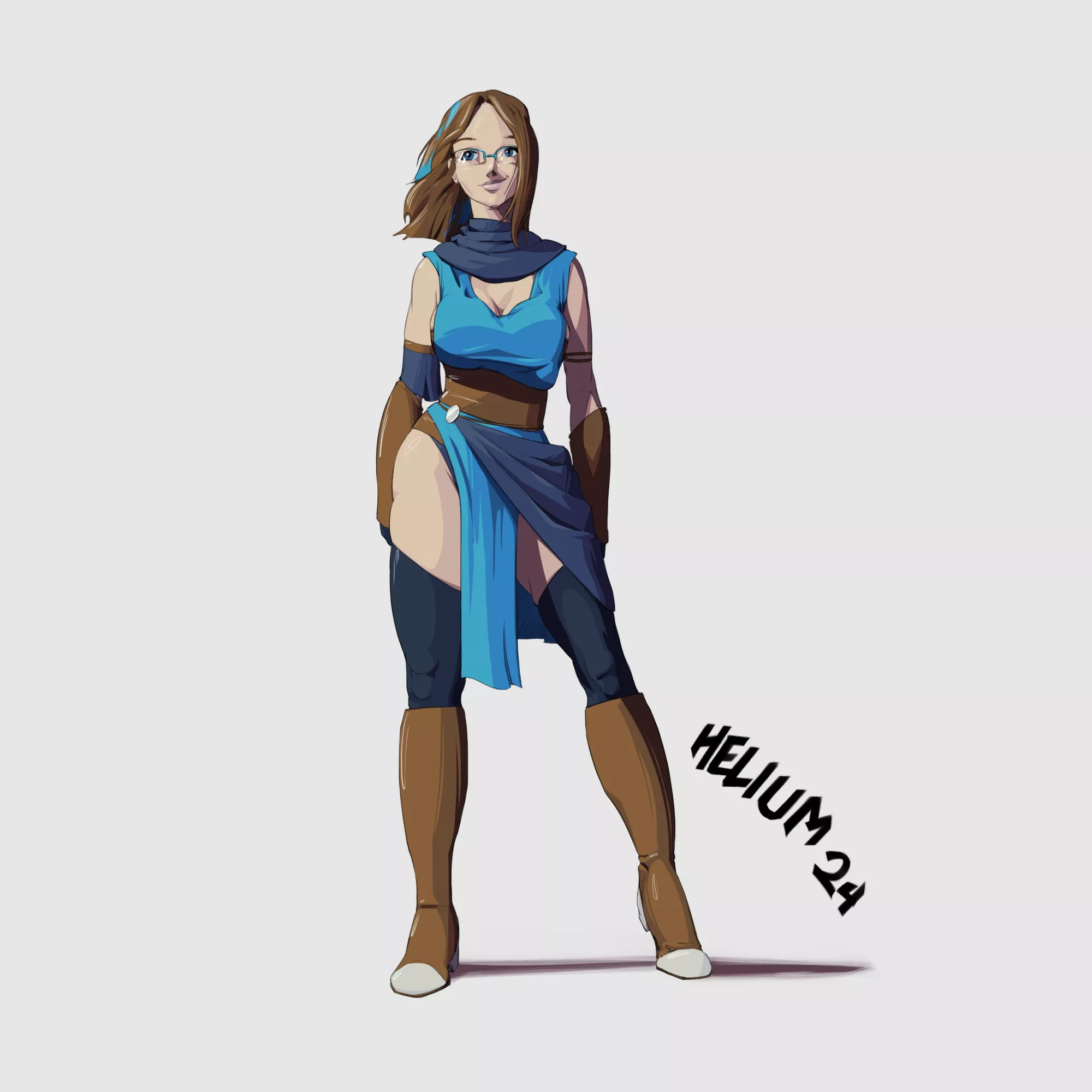 Quick drawing of my OC, June