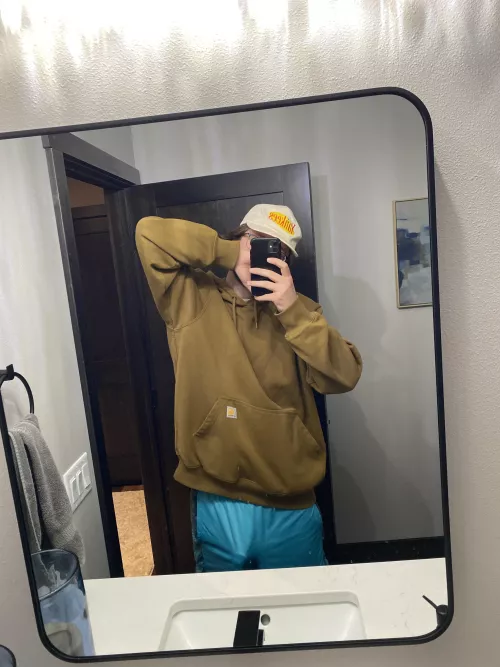 Shorts on and you can still tell that I’m cut