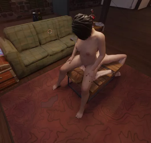 Simple facesitting WIP with Alex & Kate (Trash Panda)