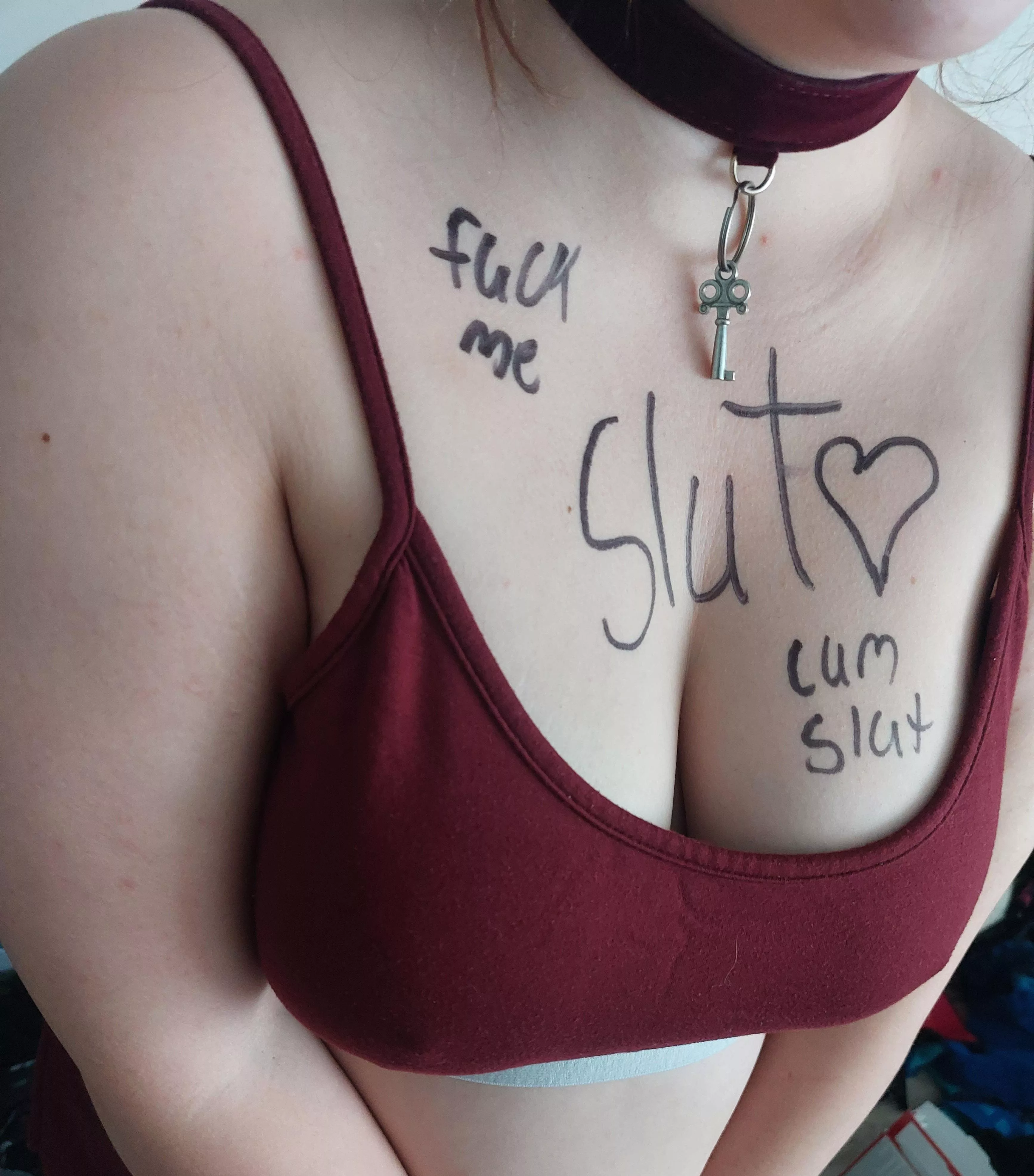 Sir says it's important to stay collared for him 🥰