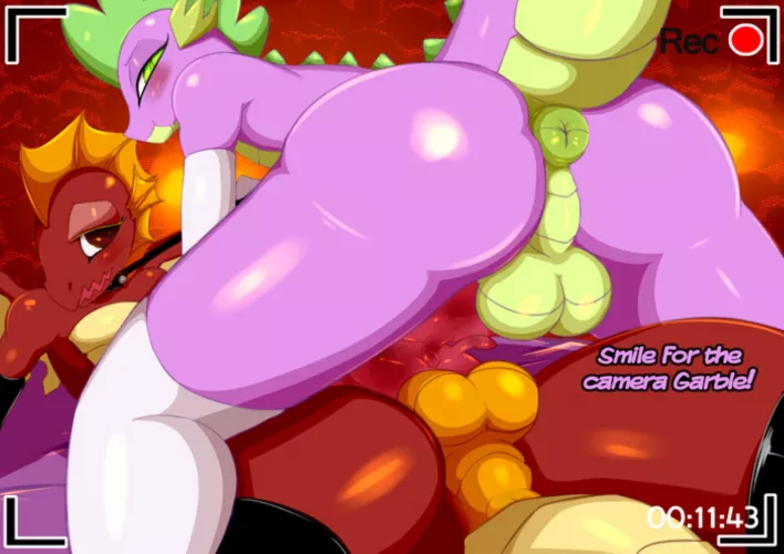 spike recording him and garble having sex