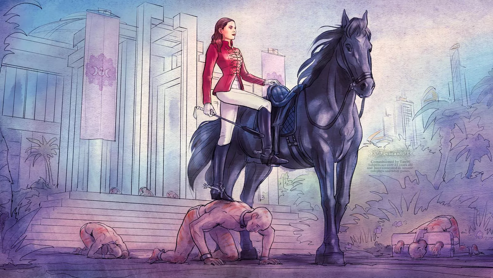 Women who like to ride horses have a special charm!