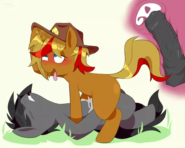 X-RAY fuck cowgirl style [MF] (OC)