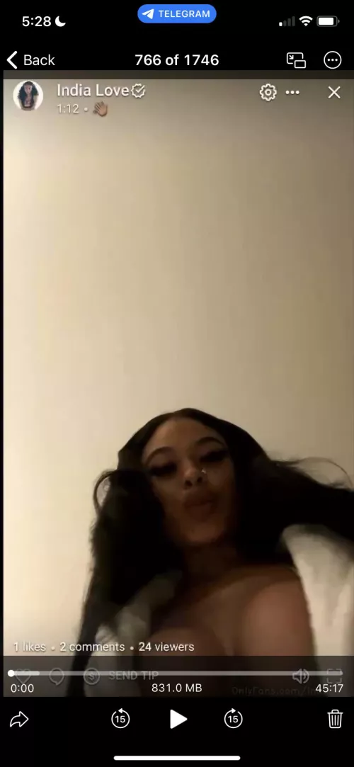 .Full OF LIVE FOR 20 dm me.