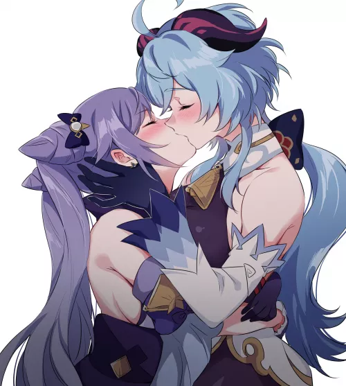 Ganqing kiss [Genshin Impact] (Negom)