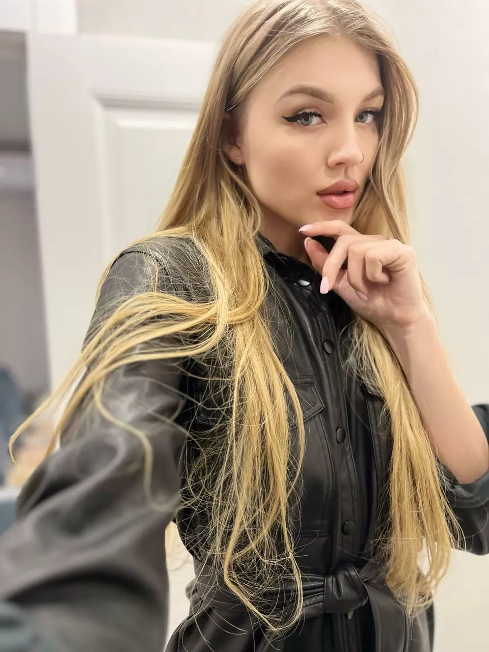 i will wear leather on our first date