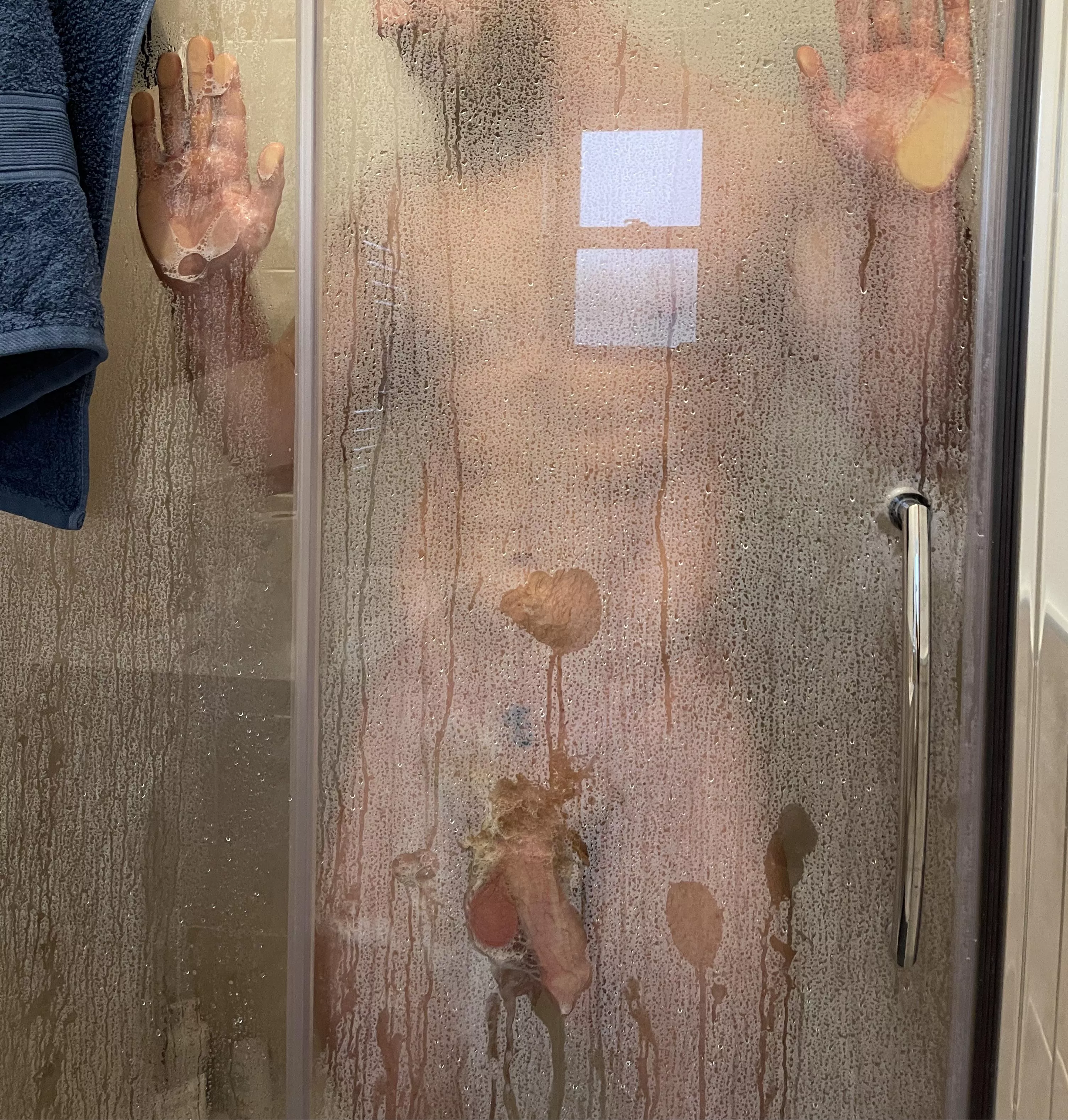 Its hot and steamy inside here, wanna join me?