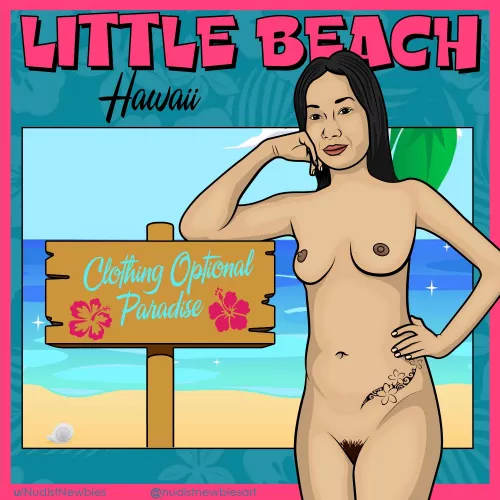 My Retro Art for Little Beach (OC)