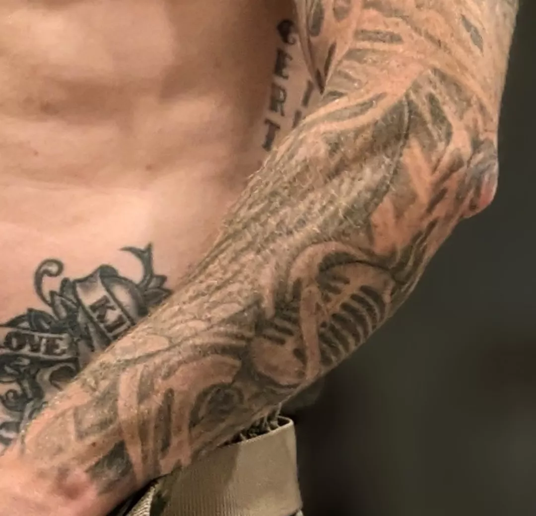 No witty title, just a defined forearm